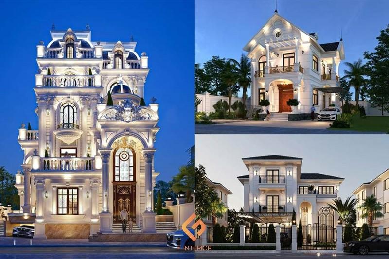 đơn giá thi công biệt thự tân cổ điển