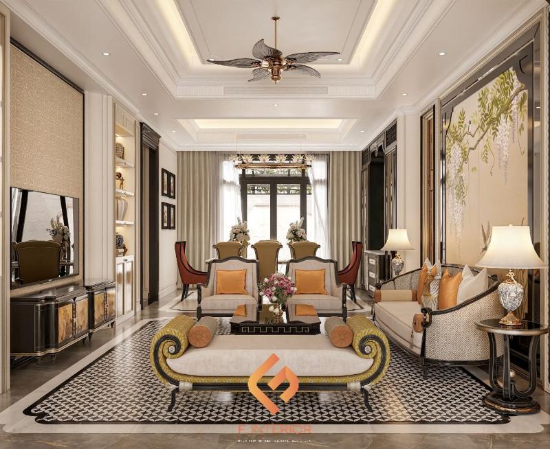 thiết kế nội thất biệt thự đà lạt