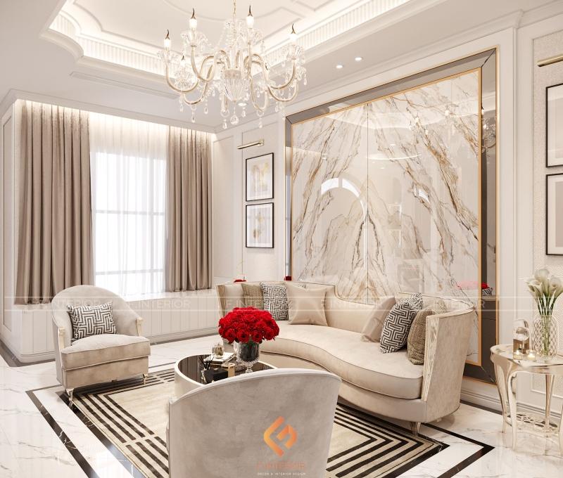 thiết kế nội thất biệt thự gamuda