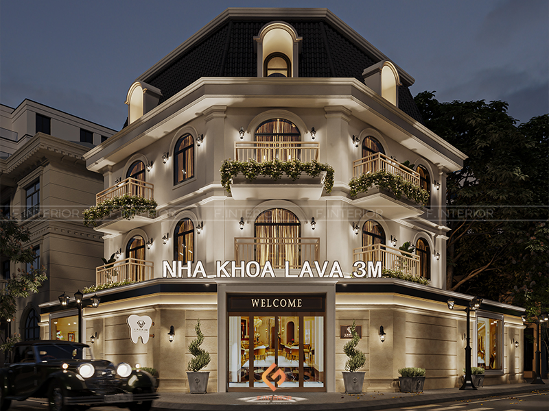 Nha khoa LAVA 3M do F.Interior hoàn thiện thiết kế, thi công, đảm bảo bàn giao đúng tiến độ, đi vào vận hành đúng kế hoạch