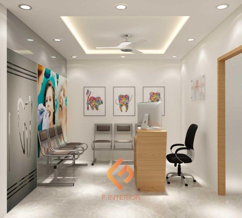 thiết kế phòng khám nha khoa diện tích nhỏ