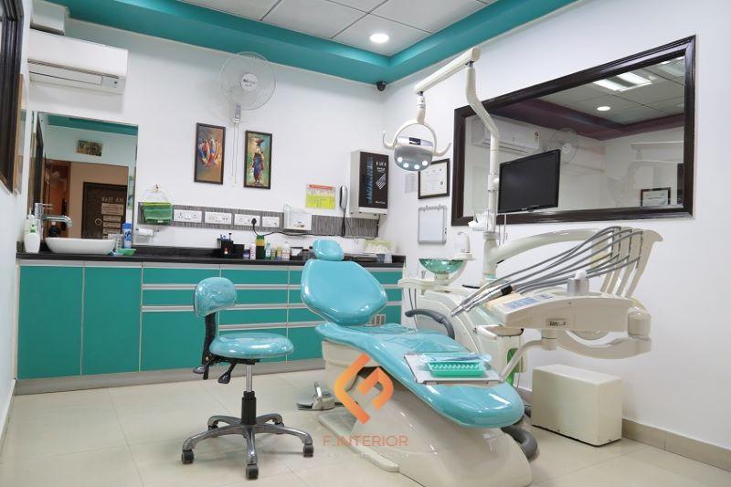 thiết kế phòng khám nha khoa diện tích nhỏ