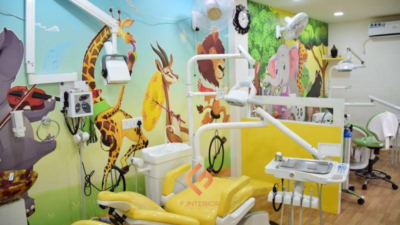 thiết kế phòng khám nha khoa diện tích nhỏ