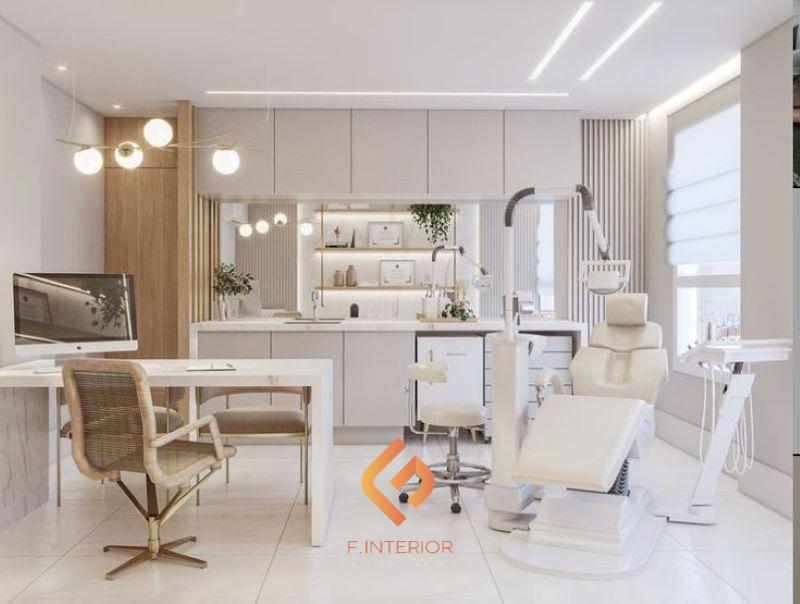 thiết kế phòng khám nha khoa diện tích nhỏ