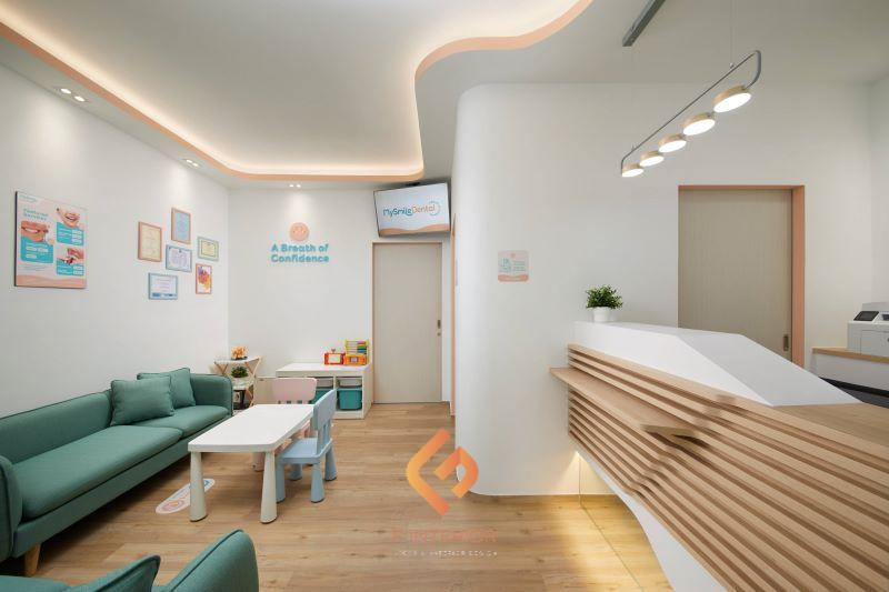 thiết kế phòng khám nha khoa diện tích nhỏ