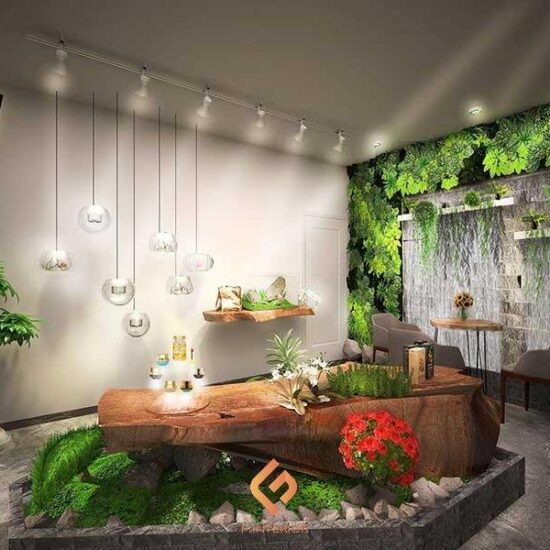 thiết kế phòng khám tại nhà