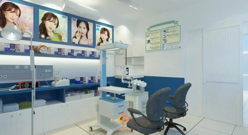 thiết kế phòng khám tại nhà