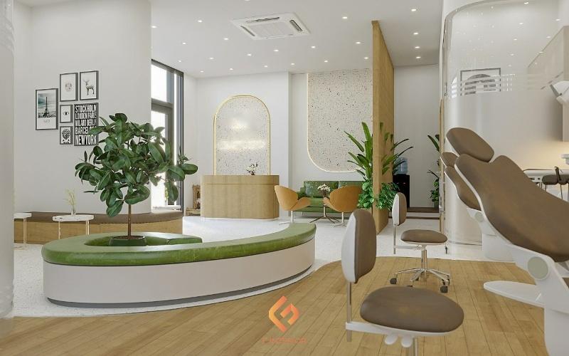 thiết kế phòng khám tại nhà
