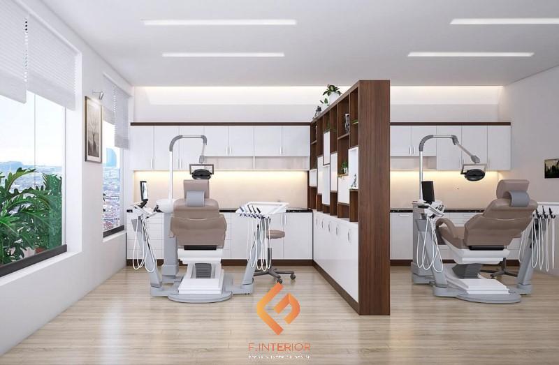 thiết kế phòng mạch tư