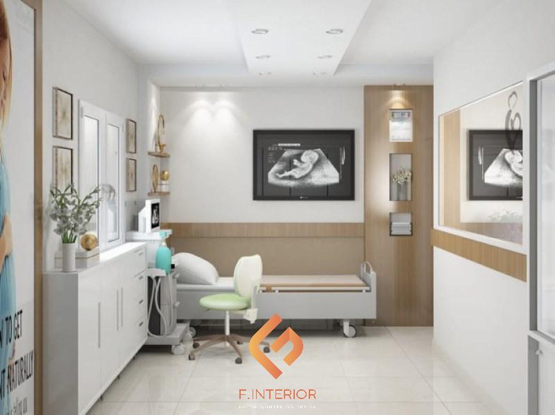 thiết kế phòng mạch tư