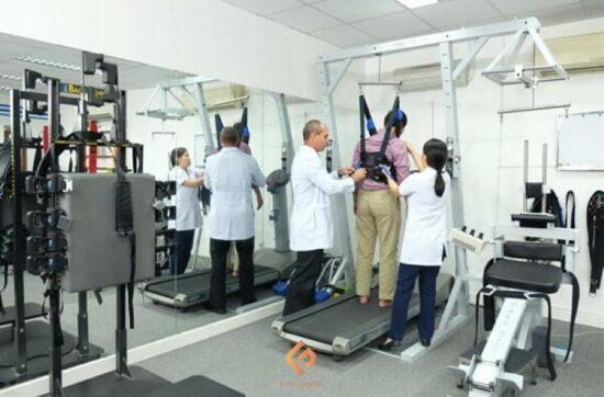 thiết kế phòng vật lý trị liệu