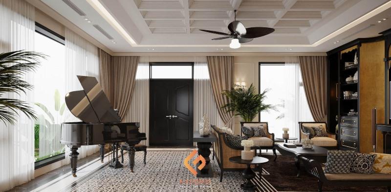 thiết kế nội thất biệt thự hà nội