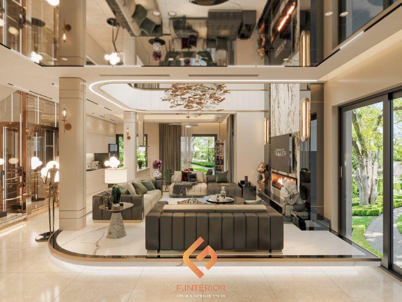 thiết kế nội thất biệt thự hà nội