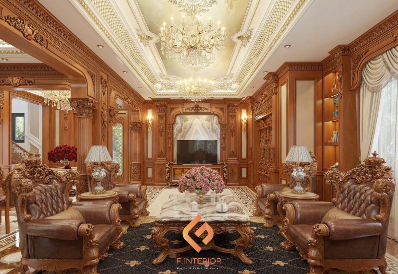 thiết kế nội thất biệt thự vinhomes riverside