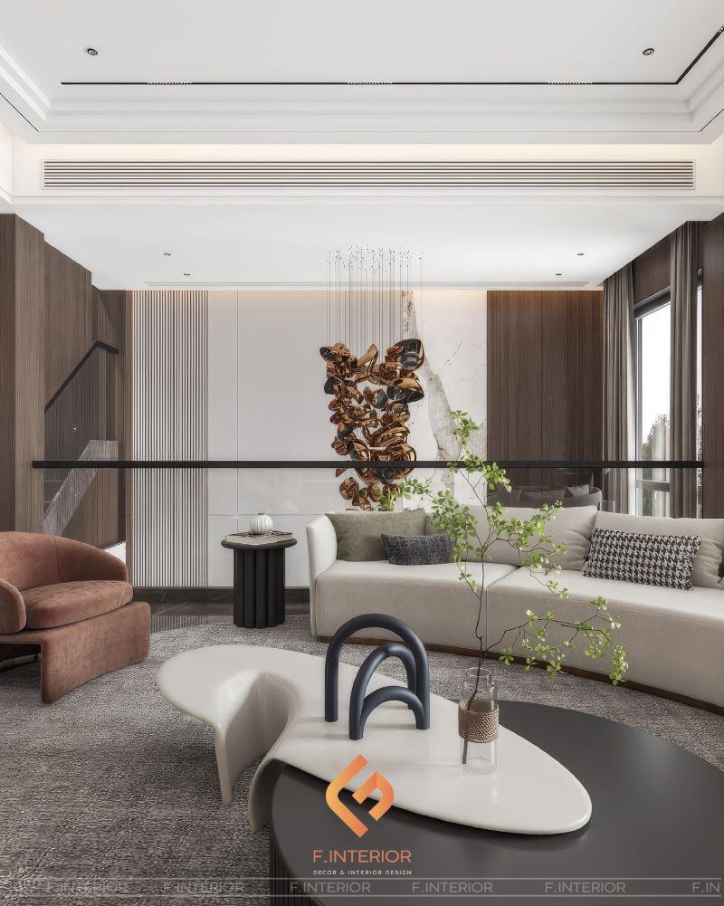 thiết kế nội thất biệt thự vinhomes riverside