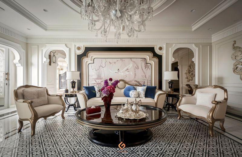 thiết kế nội thất biệt thự vinhomes riverside