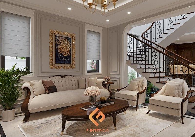 thiết kế nội thất biệt thự vinhomes riverside
