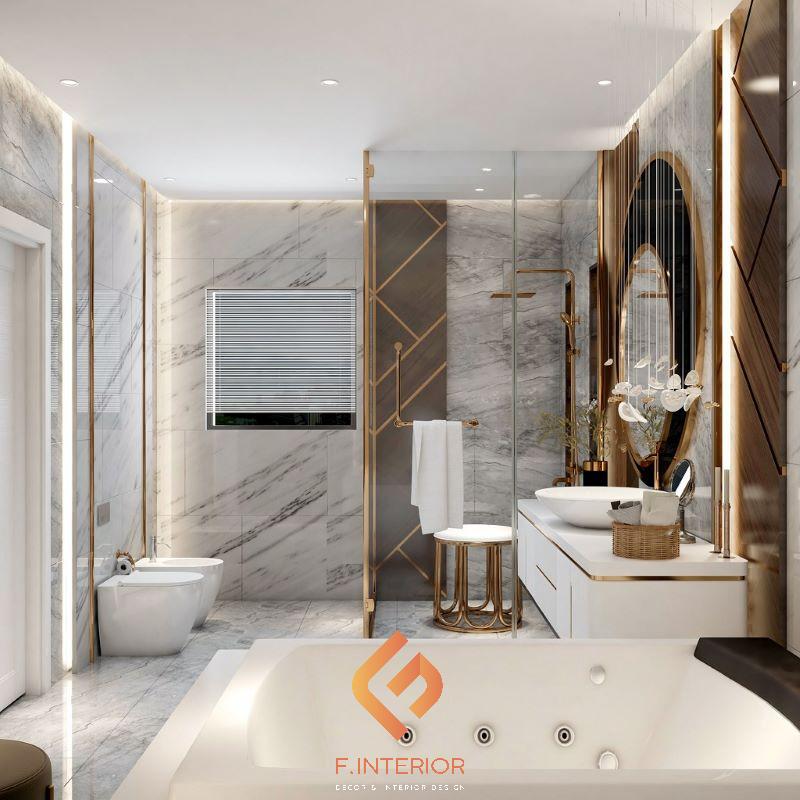 thiết kế nội thất biệt thự vinhomes riverside