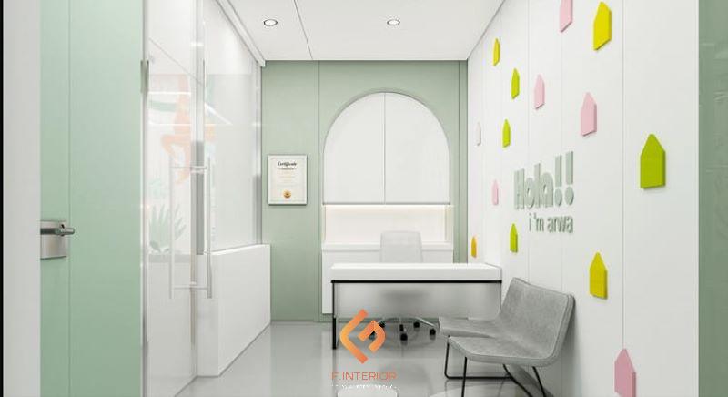thiết kế phòng khám dinh dưỡng