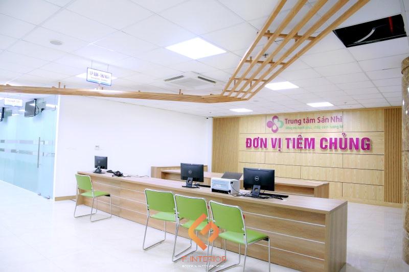 thiết kế phòng tiêm chủng