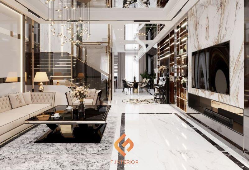thiết kế nội thất biệt thự quận 3