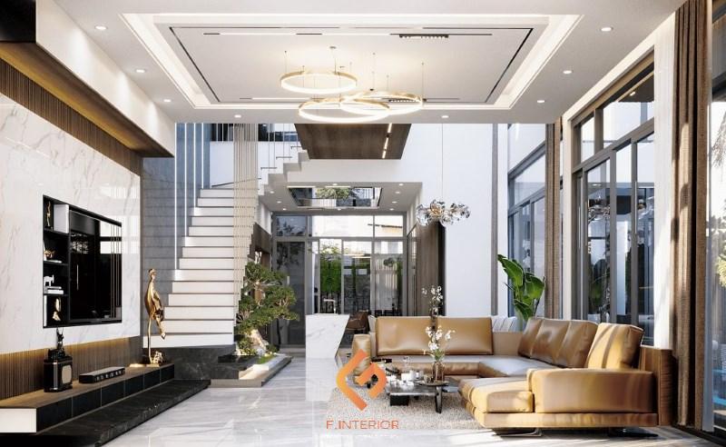 thiết kế nội thất biệt thự quận 3