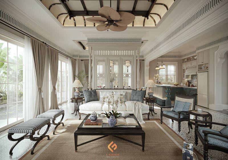 thiết kế nội thất biệt thự quận bình thạnh