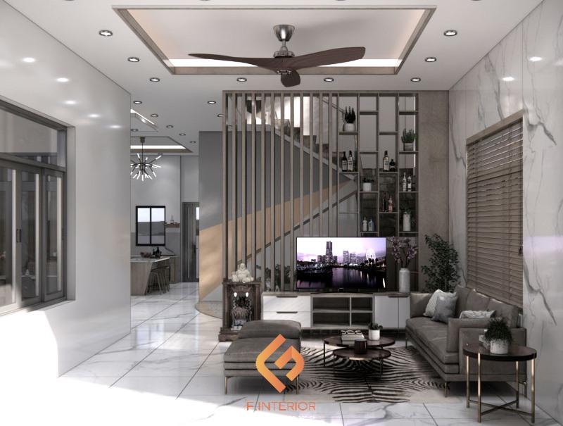 thiết kế nội thất biệt thự quận tân bình
