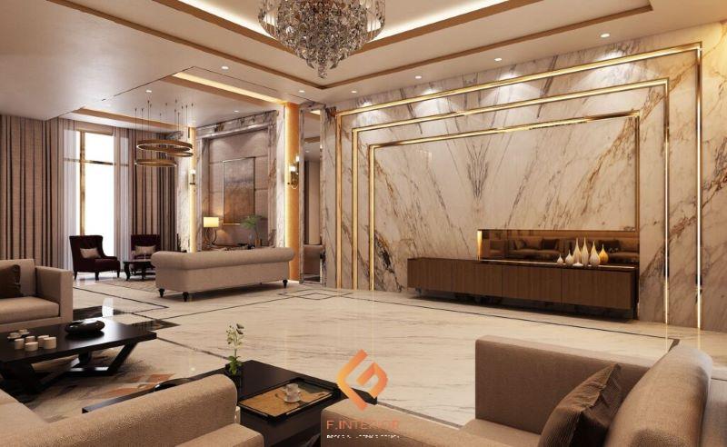 thiết kế nội thất biệt thự quận tân bình