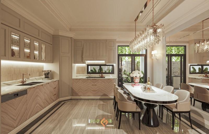thiết kế nội thất biệt thự quận tân bình