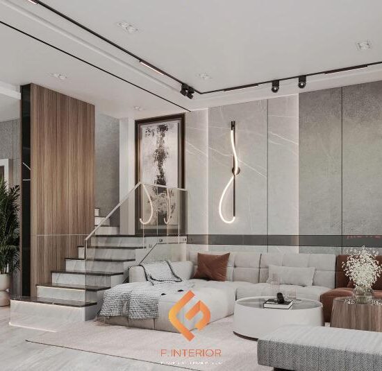 thiết kế nội thất biệt thự quận tân bình