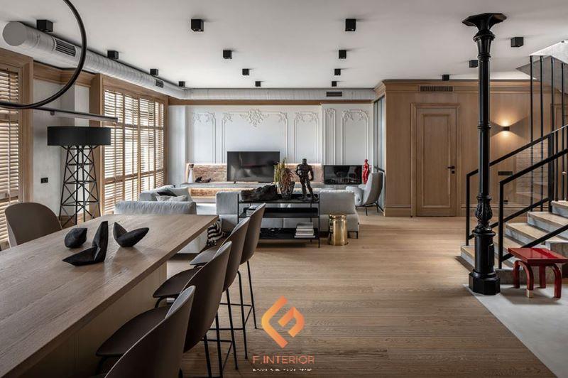 thiết kế nội thất biệt thự quận tân bình