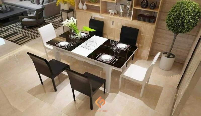 thiết kế nội thất phòng bếp biệt thự