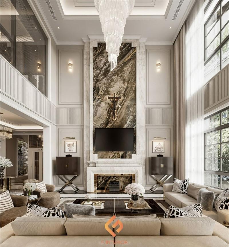 thiết kế nội thất biệt thự mini