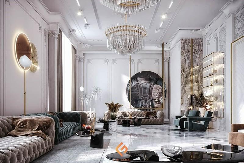 thiết kế nội thất biệt thự mini