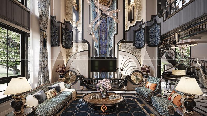 thiết kế nội thất biệt thự mini