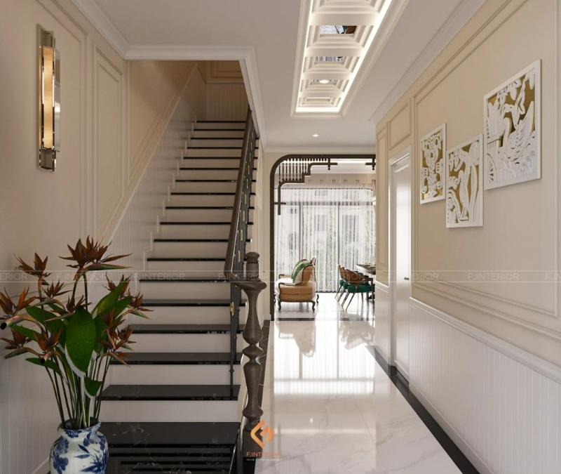 thiết kế nội thất biệt thự mini