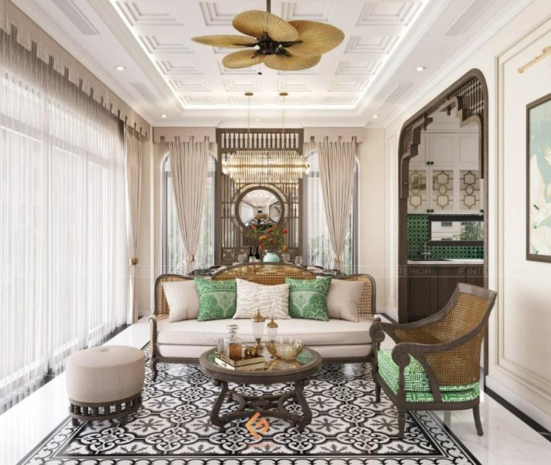 thiết kế nội thất biệt thự mini