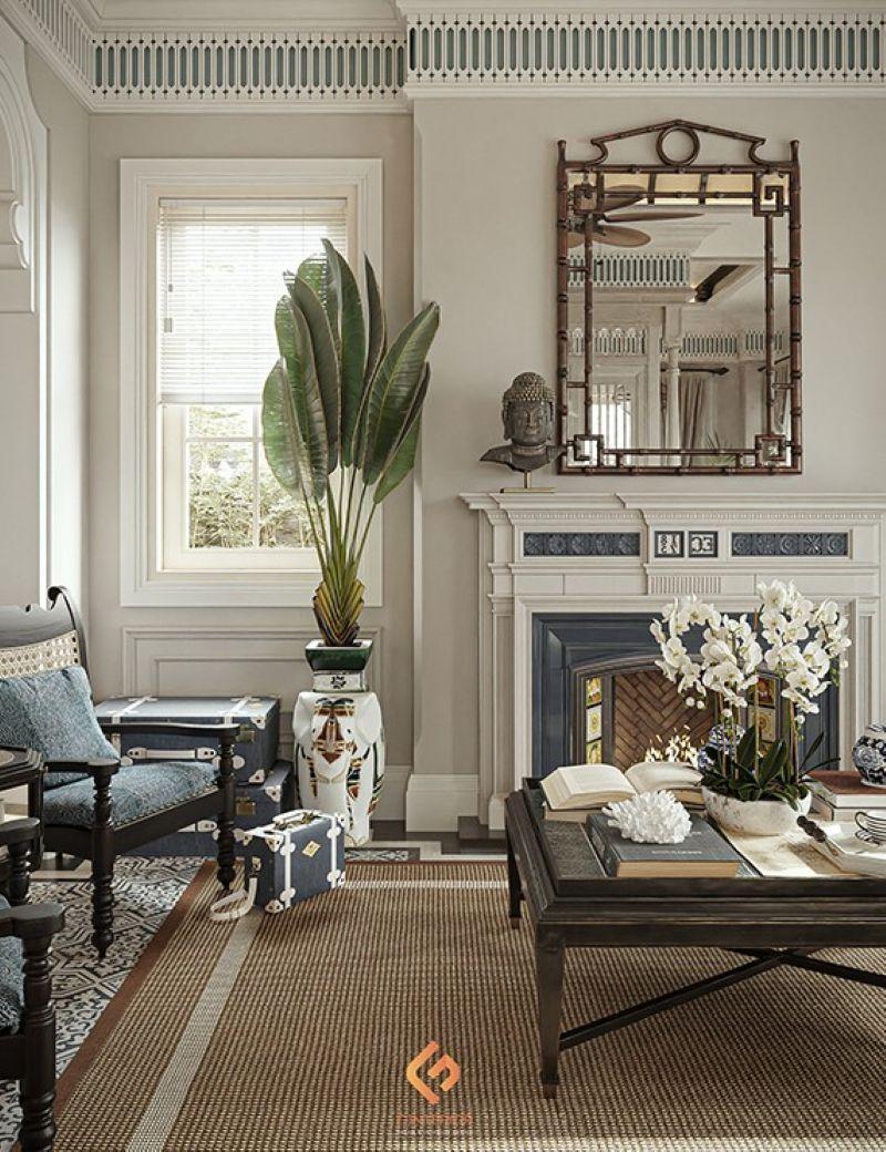 thiết kế nội thất biệt thự mini