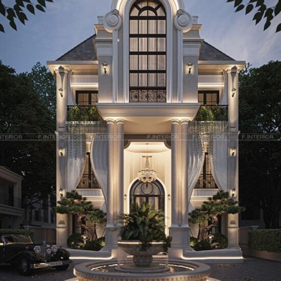 thiết kế nội thất biệt thự mini