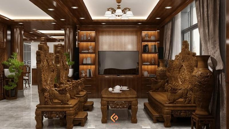 thiết kế nội thất biệt thự quận phú nhuận