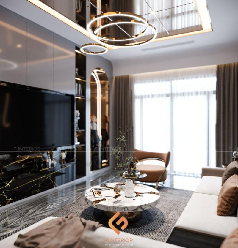 thiết kế nội thất biệt thự liền kề