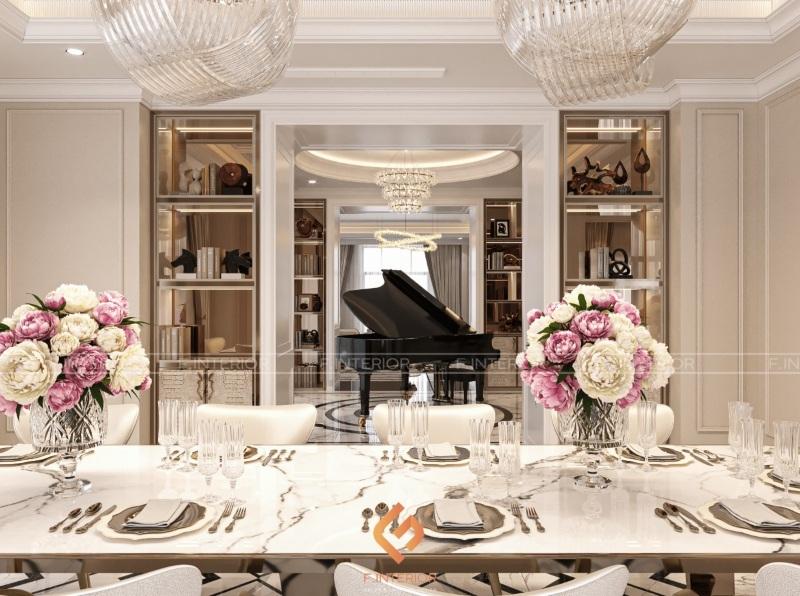 thiết kế nội thất biệt thự liền kề