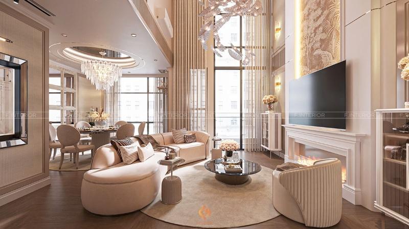 thiết kế nội thất biệt thự liền kề