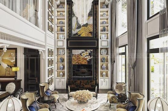 thiết kế nội thất biệt thự liền kề