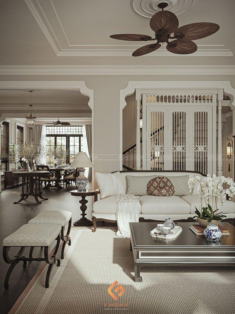 thiết kế nội thất biệt thự liền kề