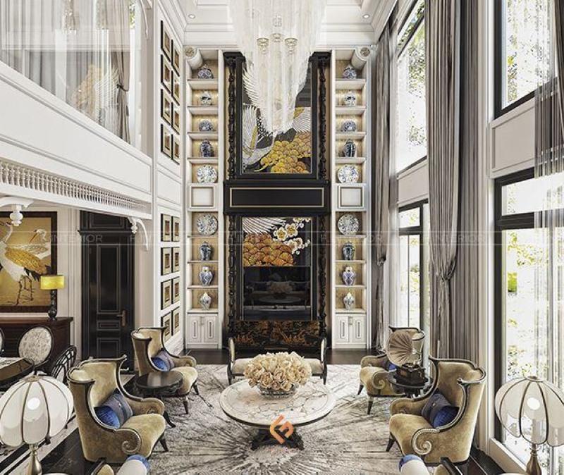 thiết kế nội thất biệt thự liền kề