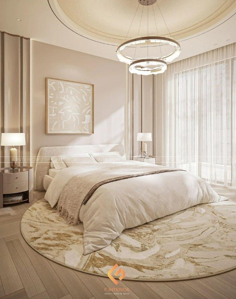 thiết kế nội thất phòng ngủ biệt thự