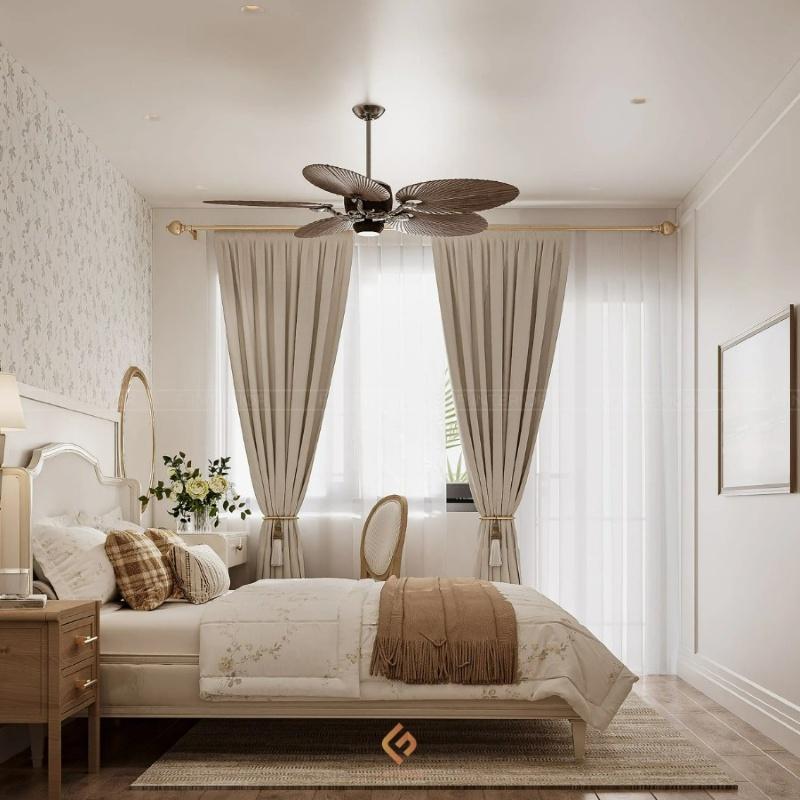 thiết kế nội thất phòng ngủ biệt thự