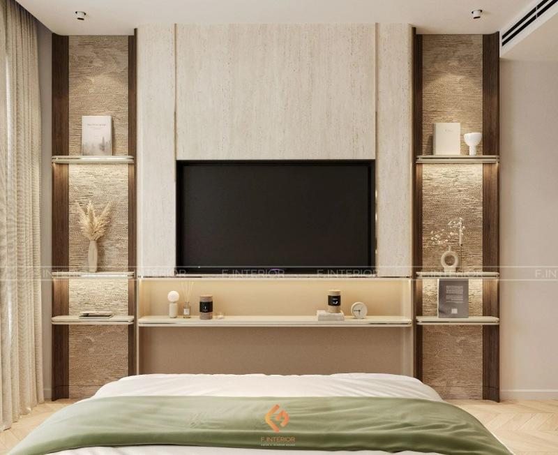 thiết kế nội thất phòng ngủ biệt thự